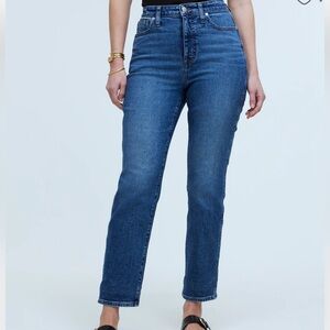 Madewell Curvy Stovepipe Jeans